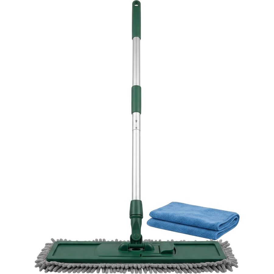 Havt Wide Chenille Flat Mop 45 cm Forest Green